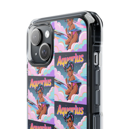 Aquarius Zodiac Phone Case, Phone Accessory for Aquarius