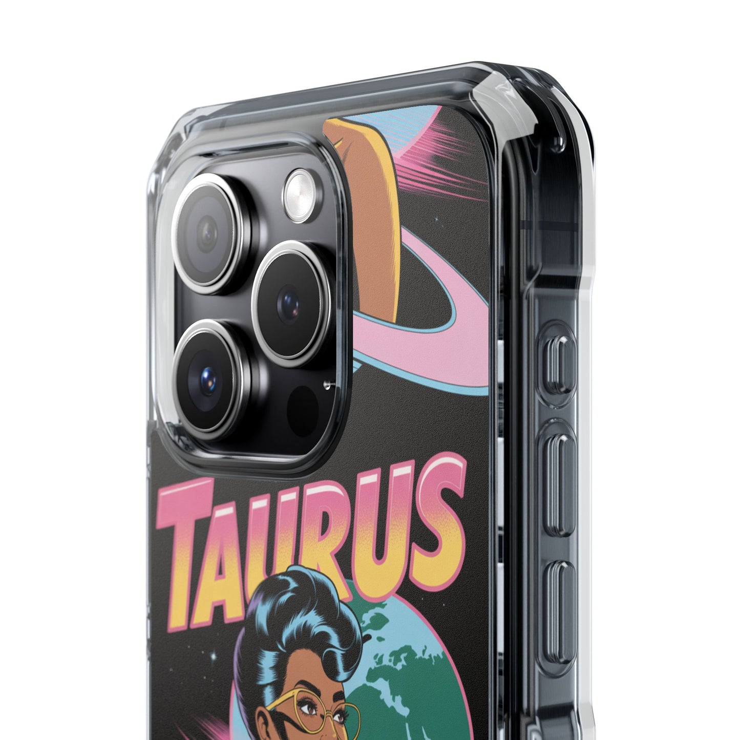 Taurus Phone Case, MagSafe Astrological Impact Case, Zodiac Sign Cover