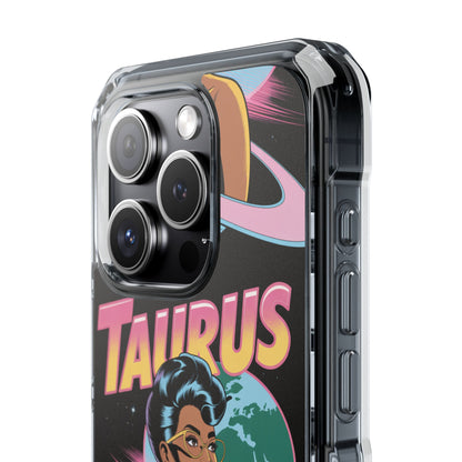 Taurus Phone Case, MagSafe Astrological Impact Case, Zodiac Sign Cover