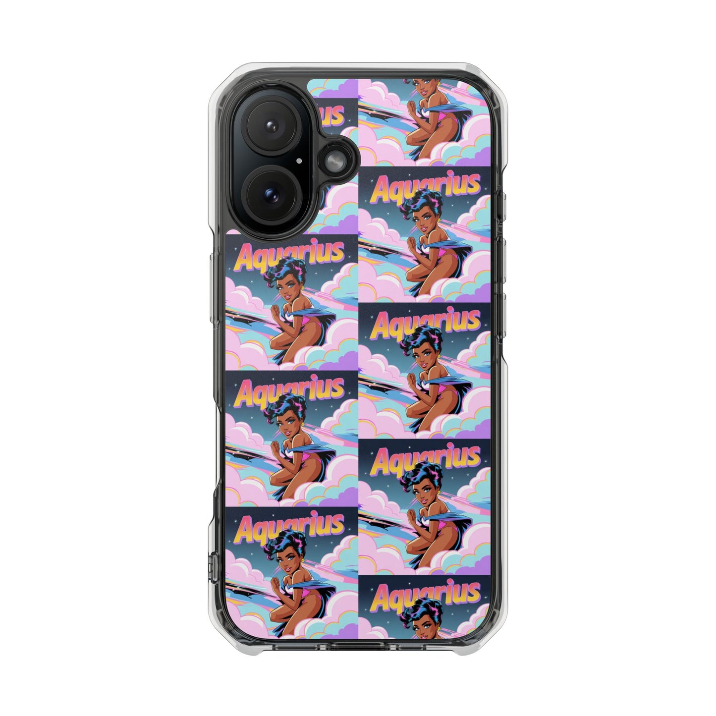 Aquarius Zodiac Phone Case, Phone Accessory for Aquarius