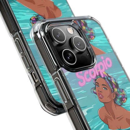 Scorpio Zodiac Clear MagSafe Phone Cases, Horoscope Cases