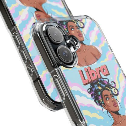 Libra Zodiac Clear MagSafe Phone Case
