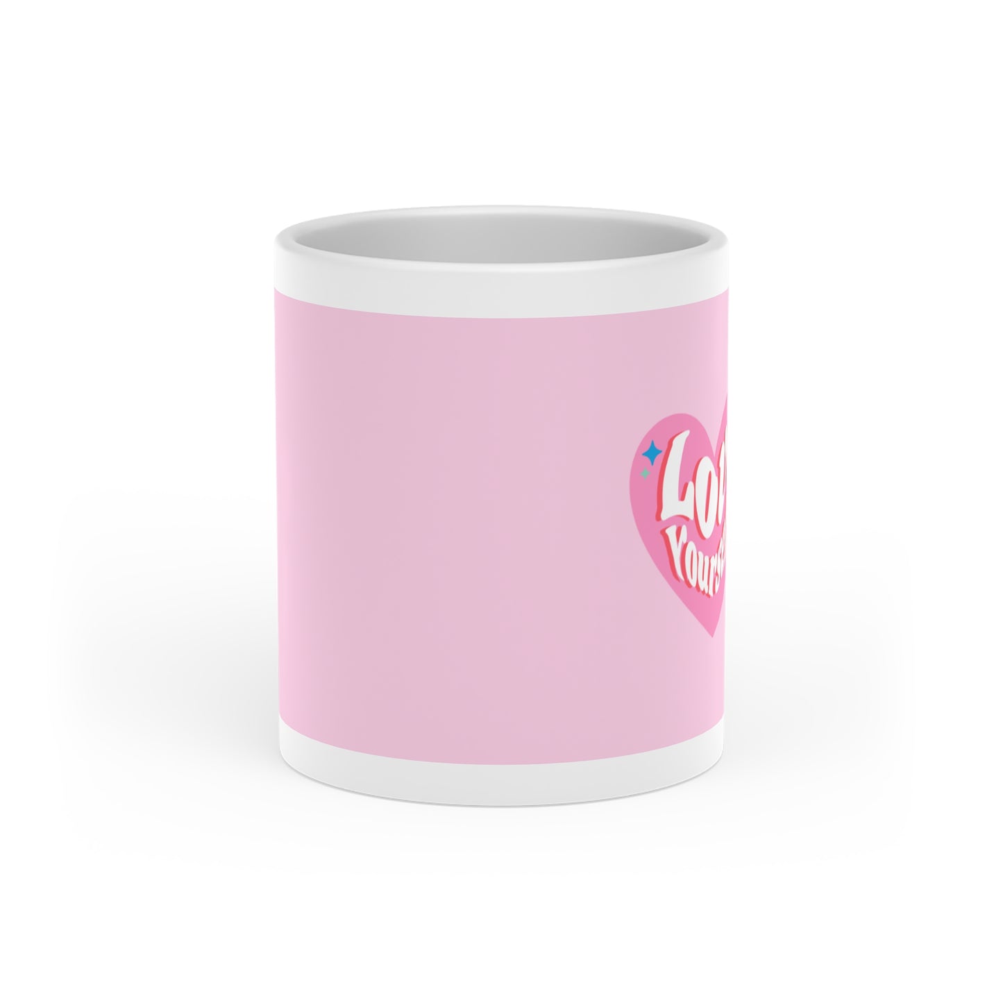 Heart-Shaped Love Mug | Motivational mug