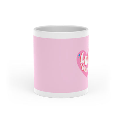 Heart-Shaped Love Mug | Motivational mug
