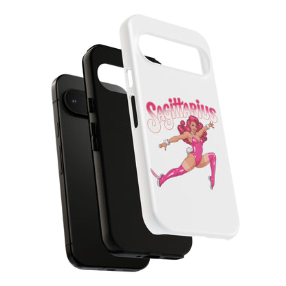 “Sagittarius” phone case Pink Dollar Bill Woman Bunny Costume