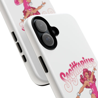 “Sagittarius” phone case Pink Dollar Bill Woman Bunny Costume