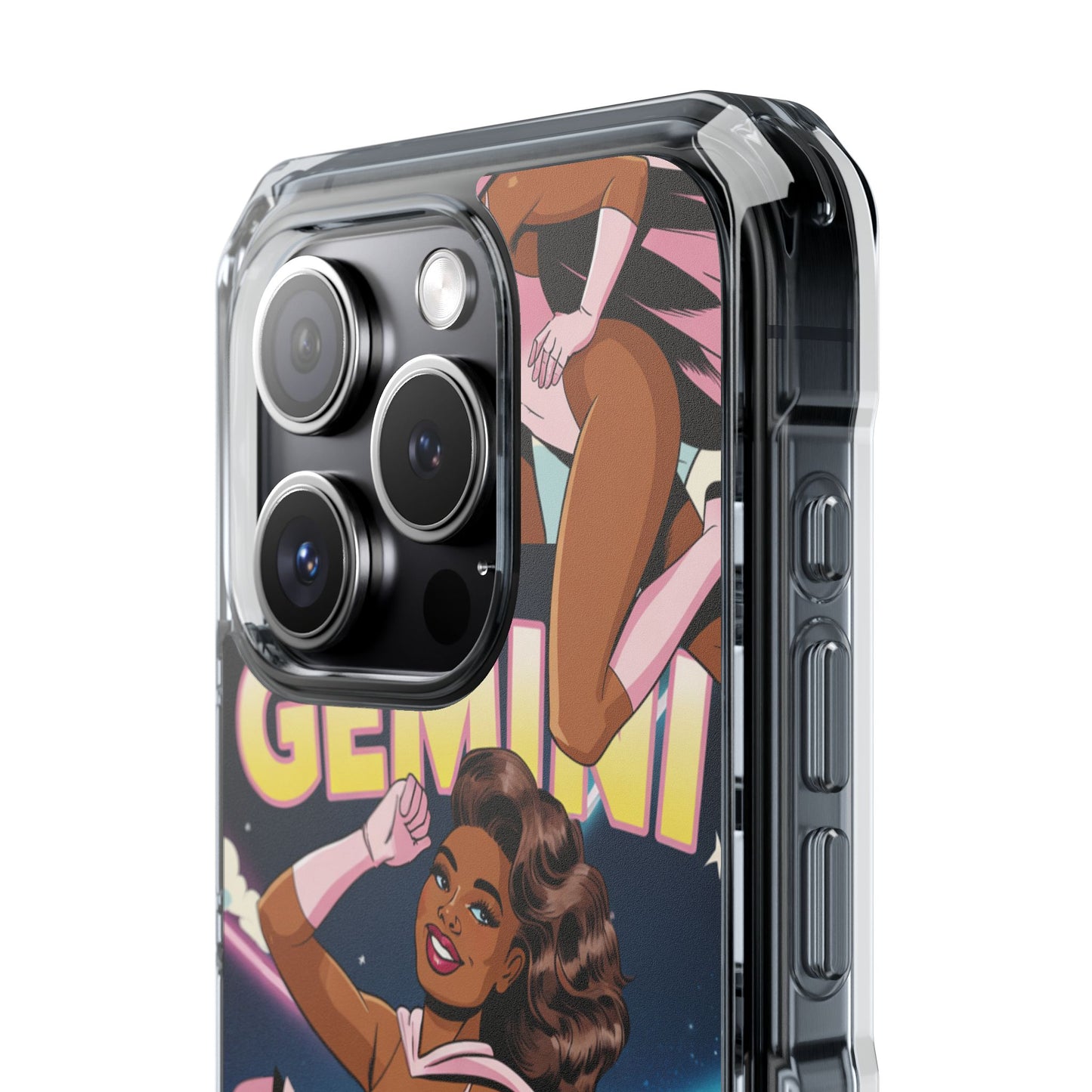 Gemini Zodiac MagSafe Clear Impact Case