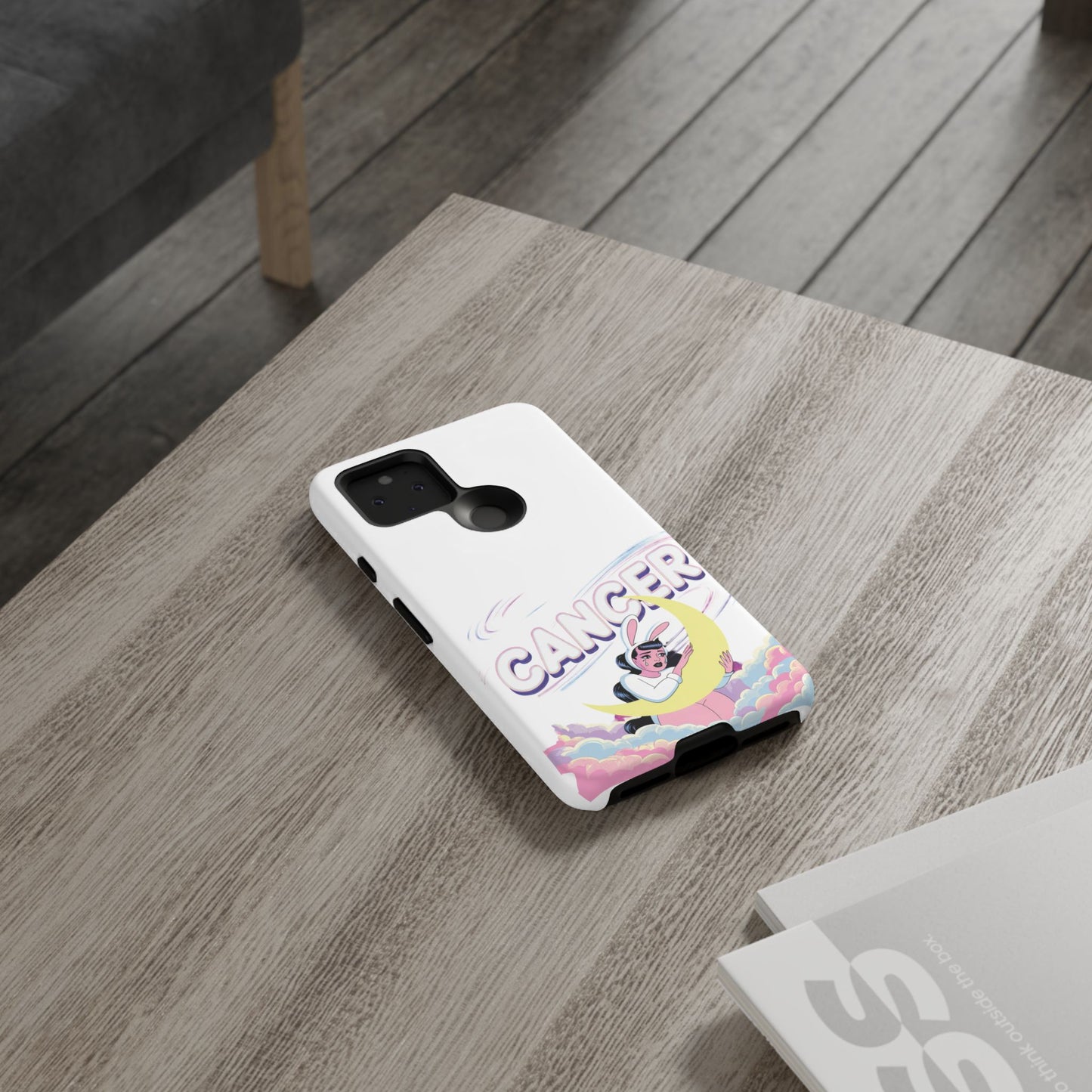“Cancer” Zodiac Phone Case, Cute Cancer Case, Astrology Phone Cover