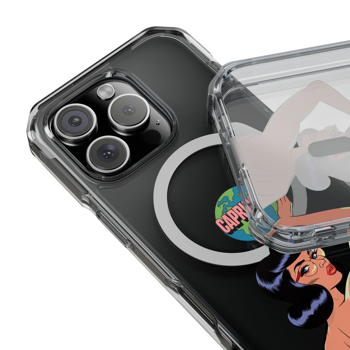Capricorn MagSafe Clear Case, Zodiac Phone Cover, Astrology Gift