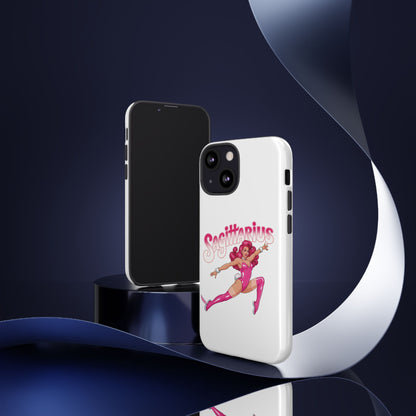 “Sagittarius” phone case Pink Dollar Bill Woman Bunny Costume