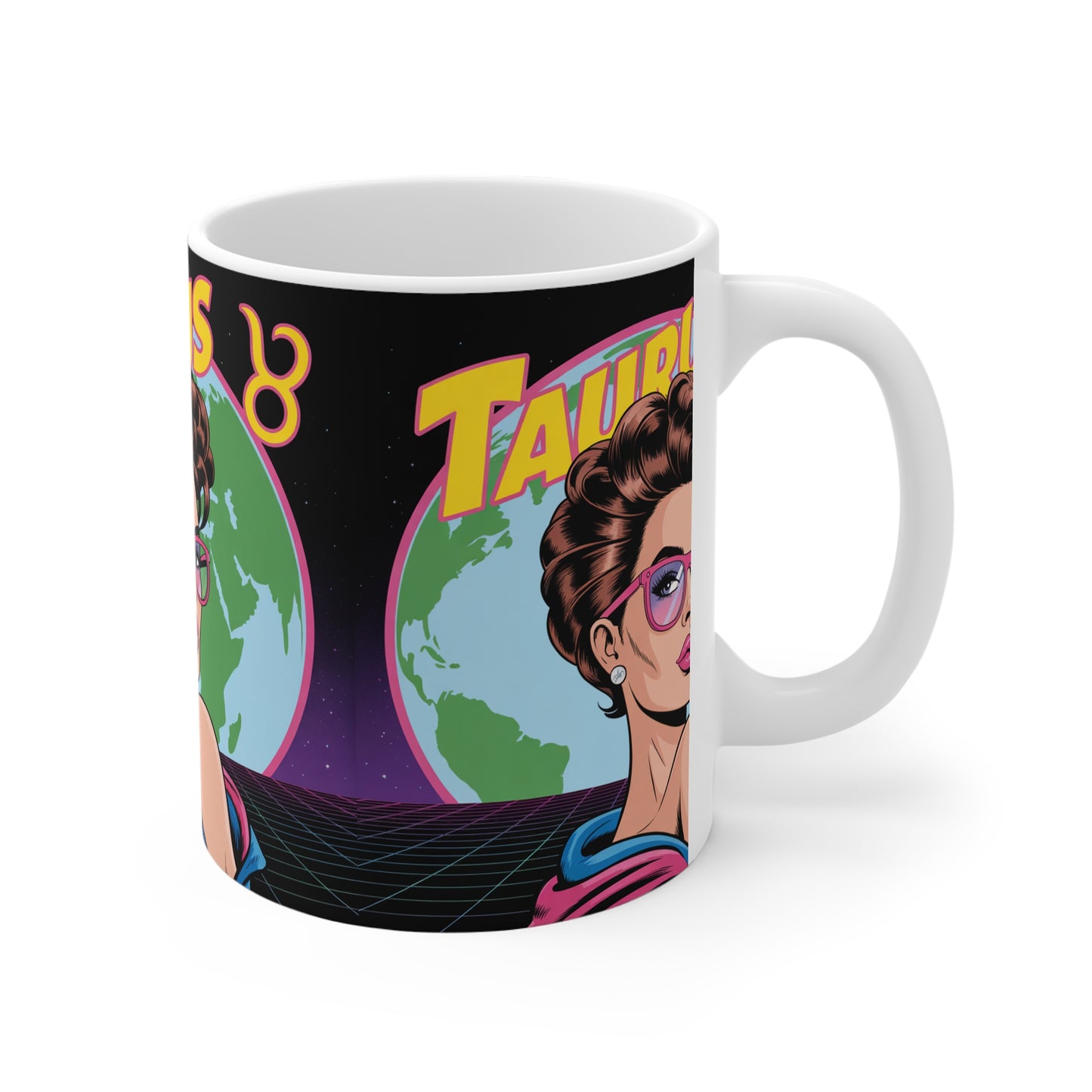 Taurus Zodiac Mug, Astrology Coffee Cup