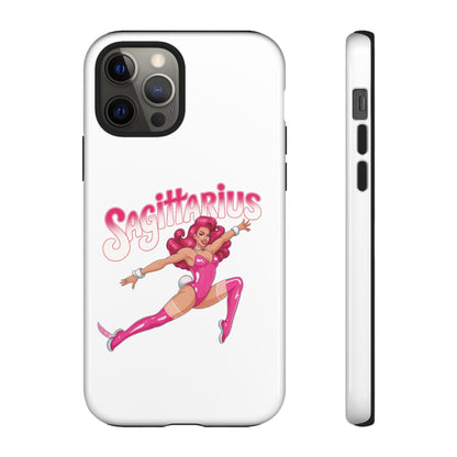 “Sagittarius” phone case Pink Dollar Bill Woman Bunny Costume