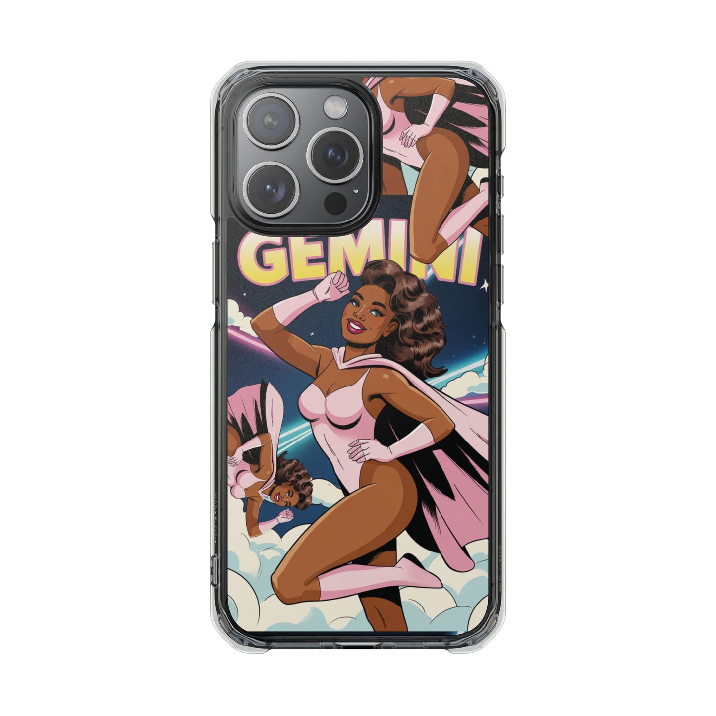 Gemini Zodiac MagSafe Clear Impact Case