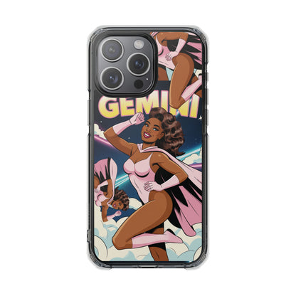 Gemini Zodiac MagSafe Clear Impact Case