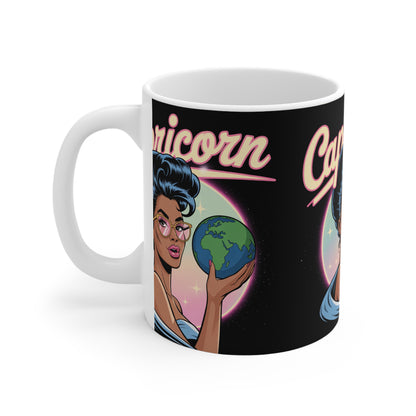 Capricorn Zodiac Mug, Astrology Coffee Cup