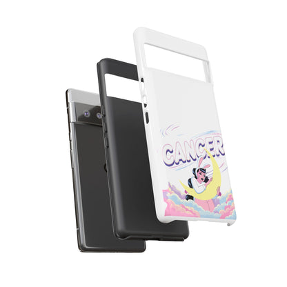 “Cancer” Zodiac Phone Case, Cute Cancer Case, Astrology Phone Cover