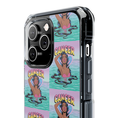 Cancer Zodiac MagSafe Clear Phone Case, Astrology Gift