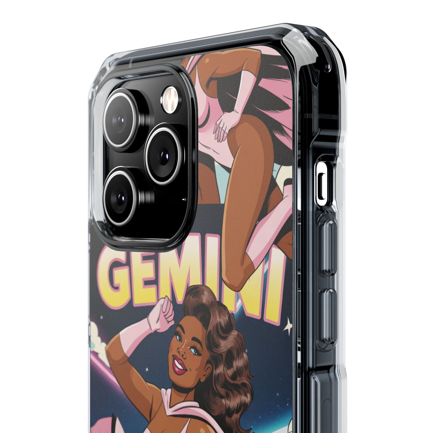 Gemini Zodiac MagSafe Clear Impact Case