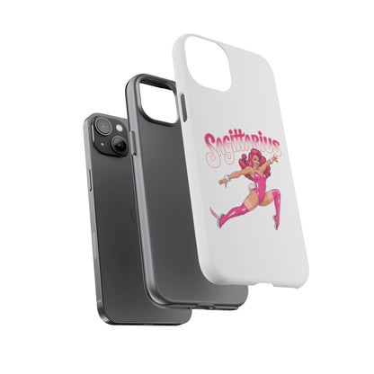 “Sagittarius” phone case Pink Dollar Bill Woman Bunny Costume