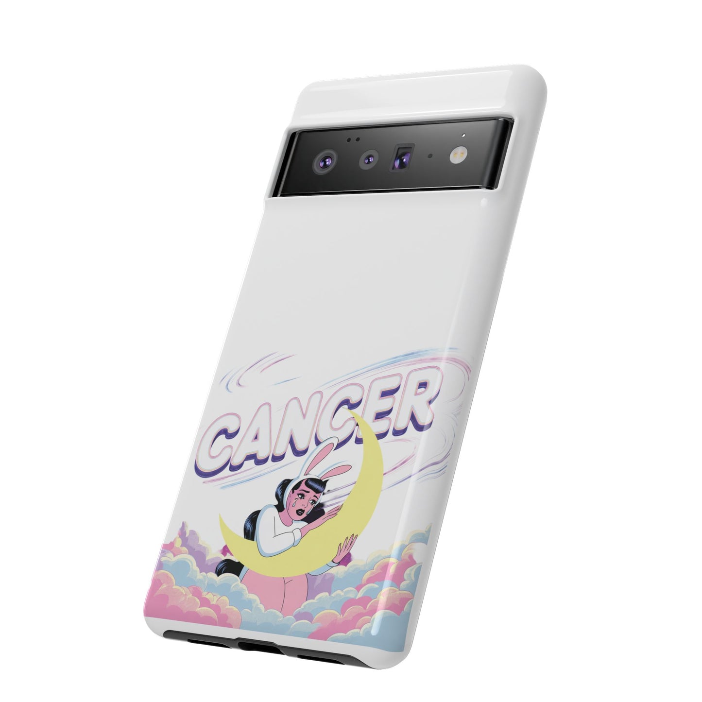 “Cancer” Zodiac Phone Case, Cute Cancer Case, Astrology Phone Cover