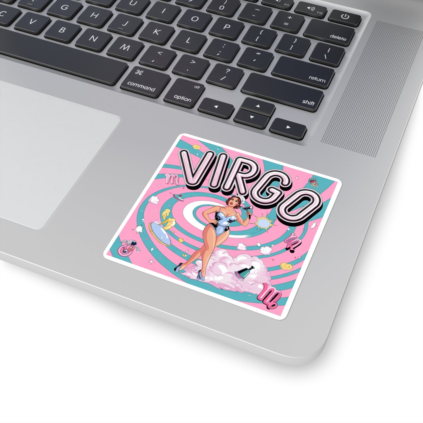 Virgo Square Stickers | Zodiac Stickers for Astrology Lovers