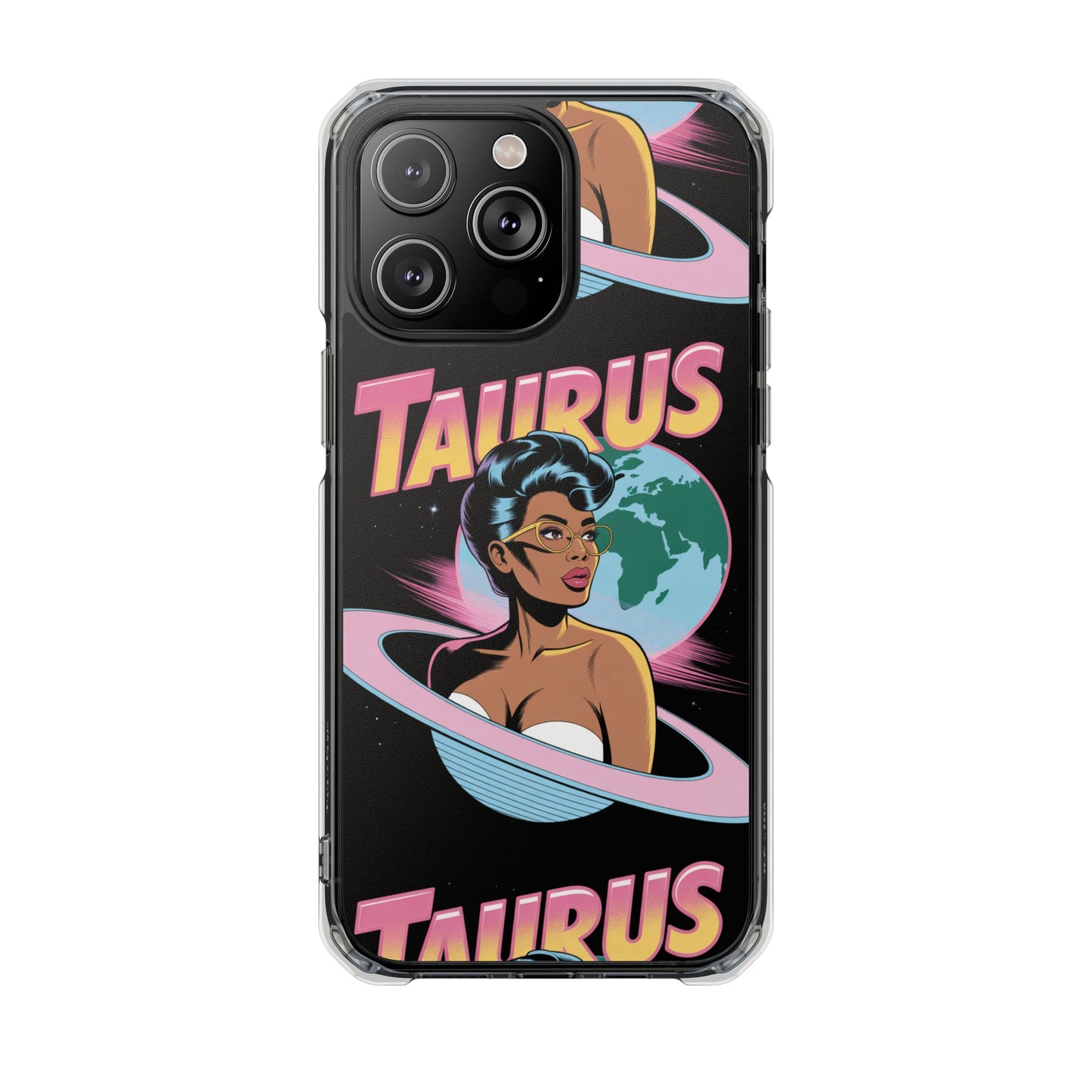 Taurus Phone Case, MagSafe Astrological Impact Case, Zodiac Sign Cover