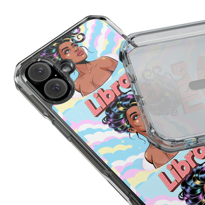 Libra Zodiac Clear MagSafe Phone Case