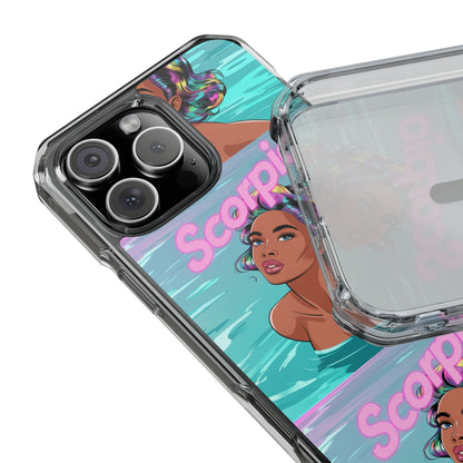 Scorpio Zodiac Clear MagSafe Phone Cases, Horoscope Cases