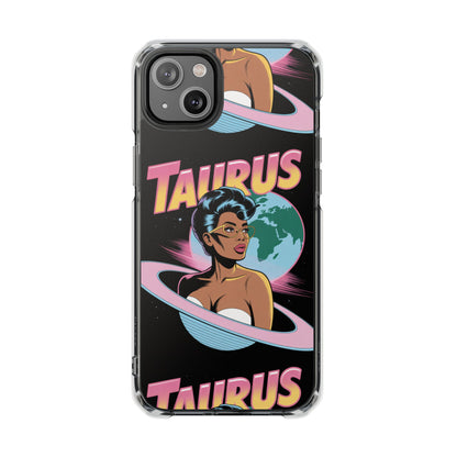 Taurus Phone Case, MagSafe Astrological Impact Case, Zodiac Sign Cover