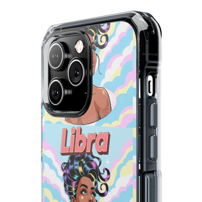 Libra Zodiac Clear MagSafe Phone Case