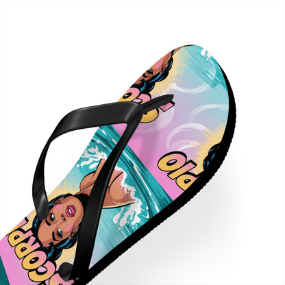 ‘Scorpio’ Zodiac Flops | Fun Beach Sandals, Astrology Gifts