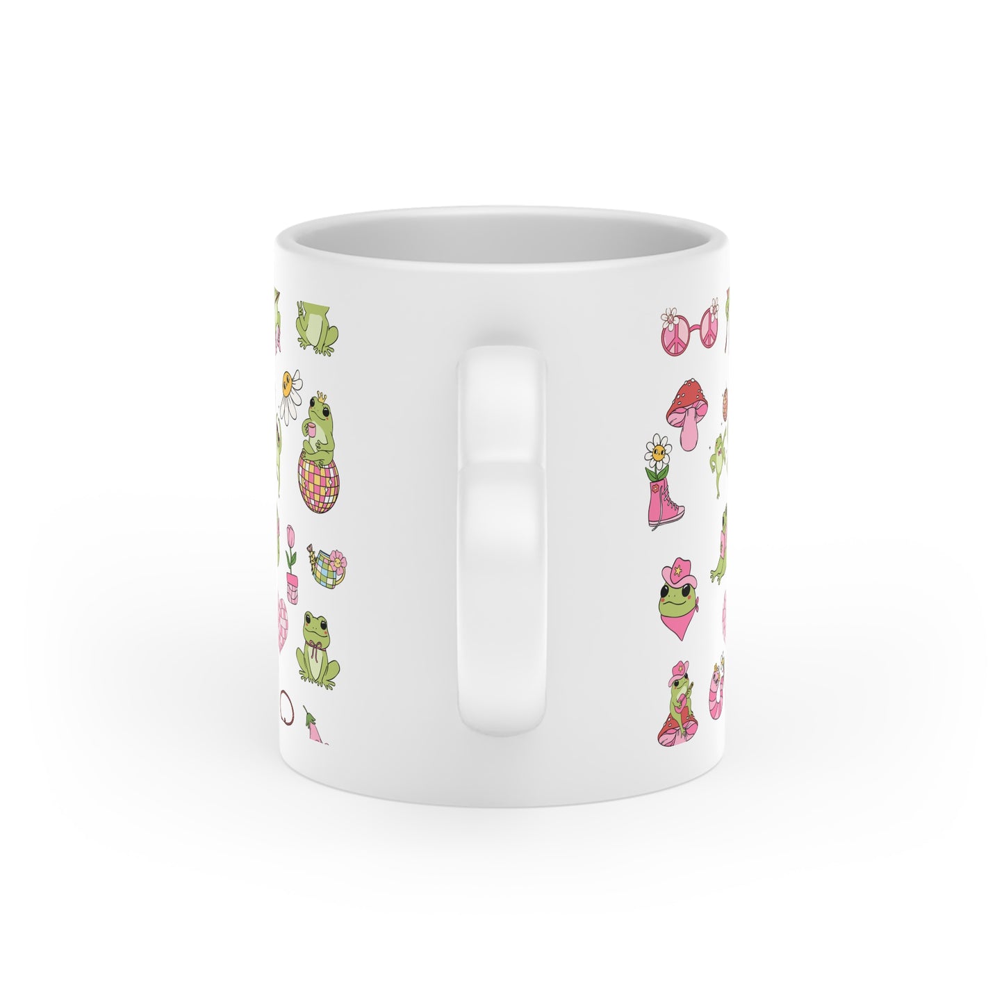 Frog Heart-Shaped Mug, Perfect for Coffee lovers | Adorable Frog Design