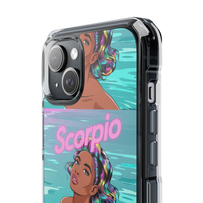 Scorpio Zodiac Clear MagSafe Phone Cases, Horoscope Cases