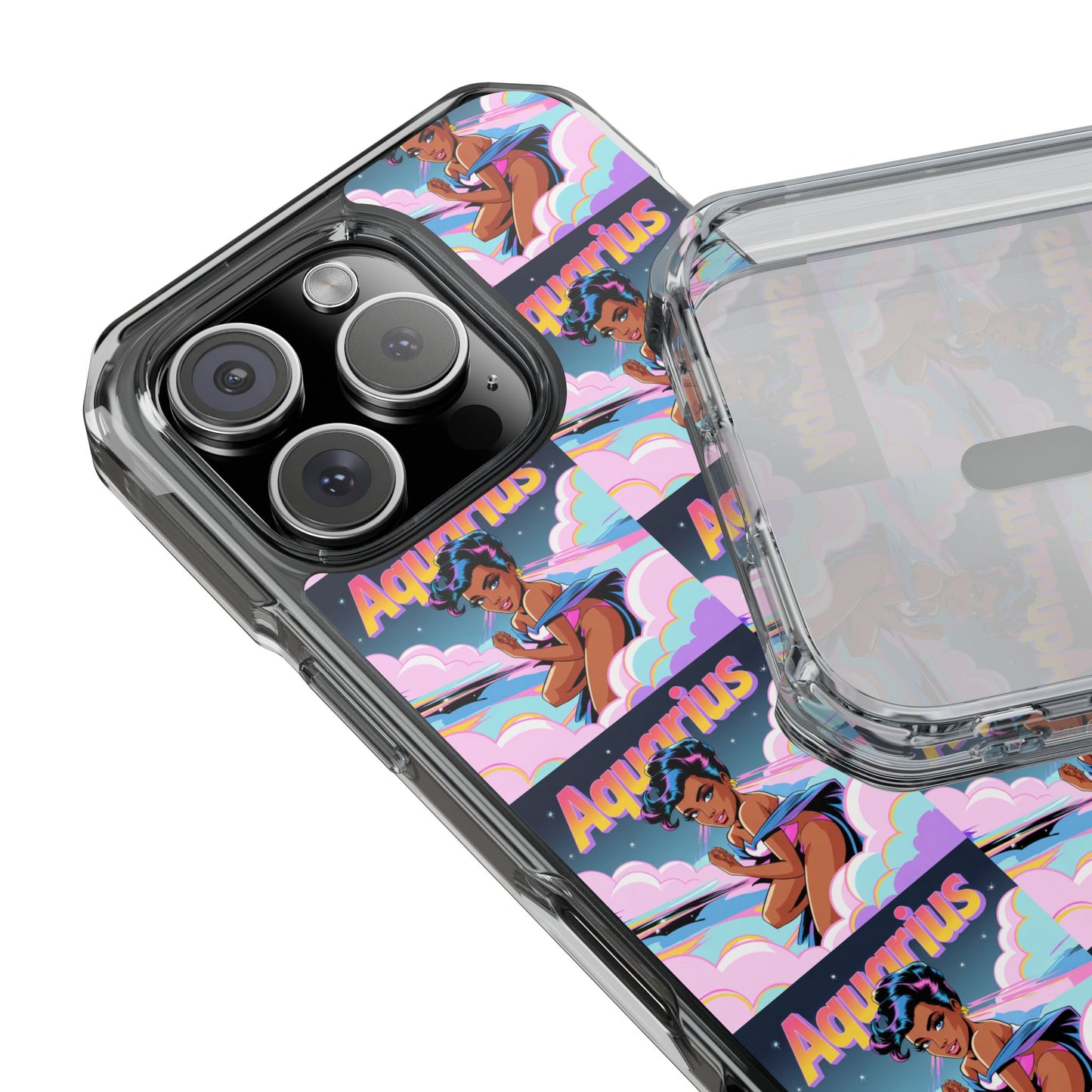 Aquarius Zodiac Phone Case, Phone Accessory for Aquarius