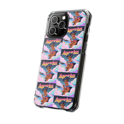 Aquarius Zodiac Phone Case, Phone Accessory for Aquarius