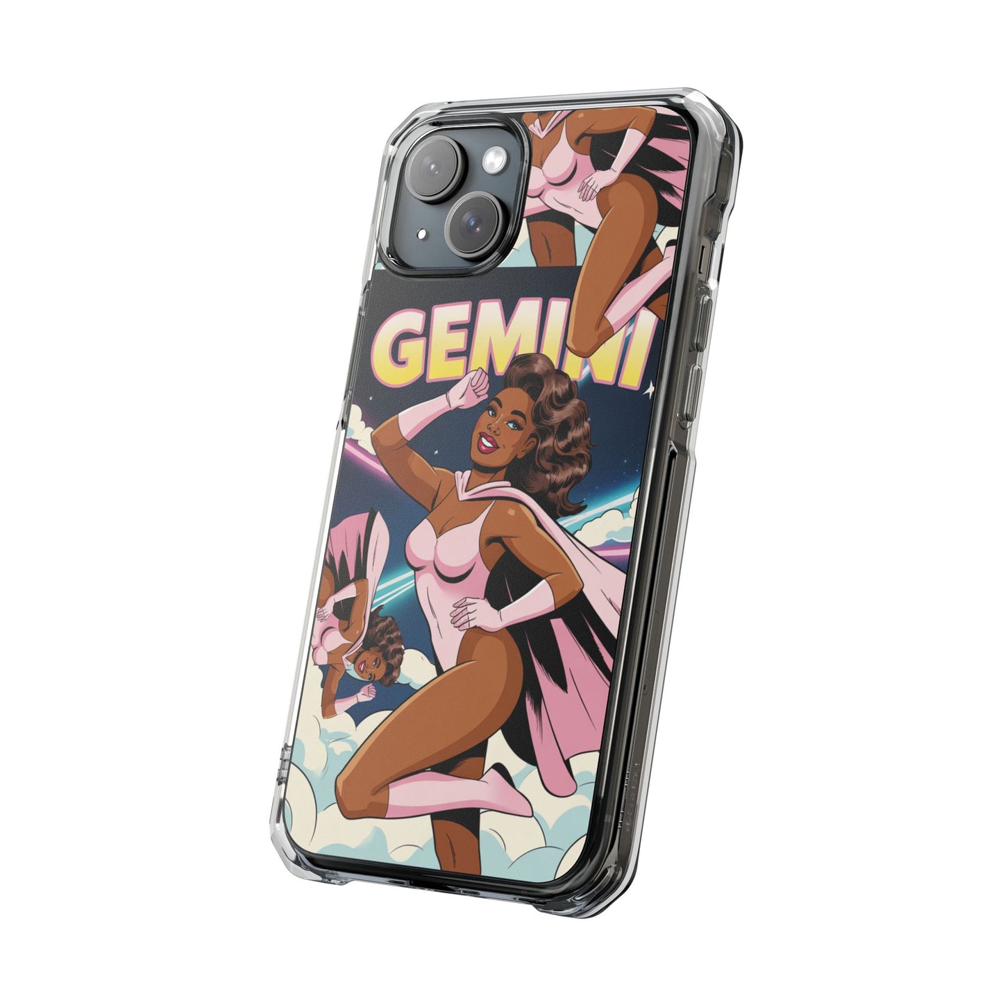 Gemini Zodiac MagSafe Clear Impact Case
