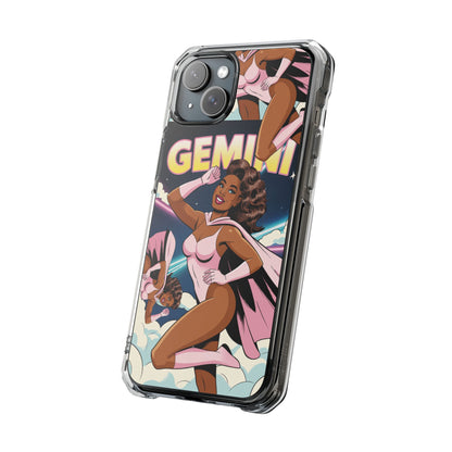 Gemini Zodiac MagSafe Clear Impact Case