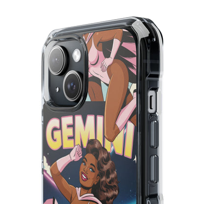 Gemini Zodiac MagSafe Clear Impact Case