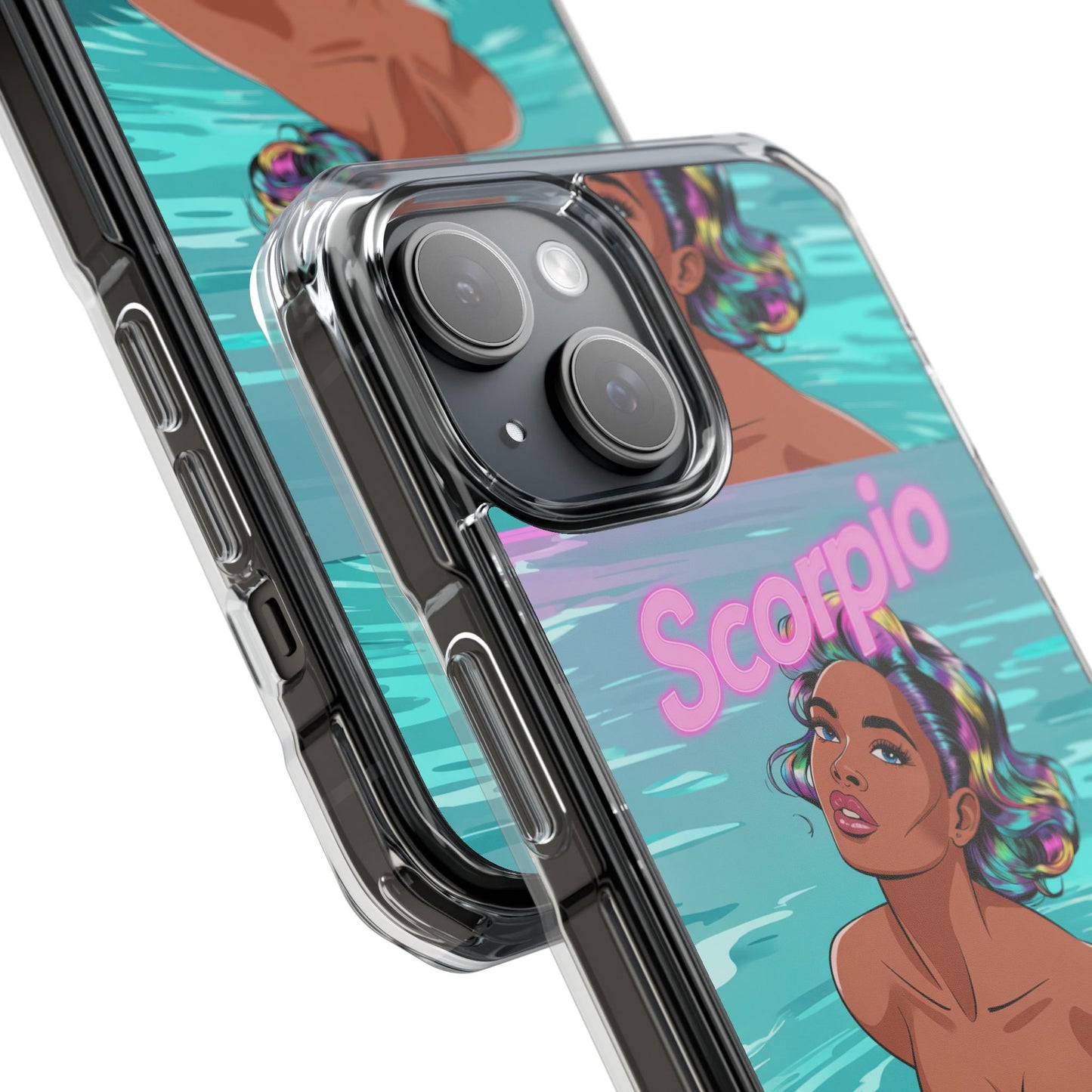 Scorpio Zodiac Clear MagSafe Phone Cases, Horoscope Cases