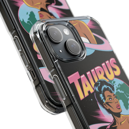 Taurus Phone Case, MagSafe Astrological Impact Case, Zodiac Sign Cover