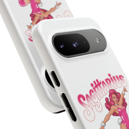“Sagittarius” phone case Pink Dollar Bill Woman Bunny Costume