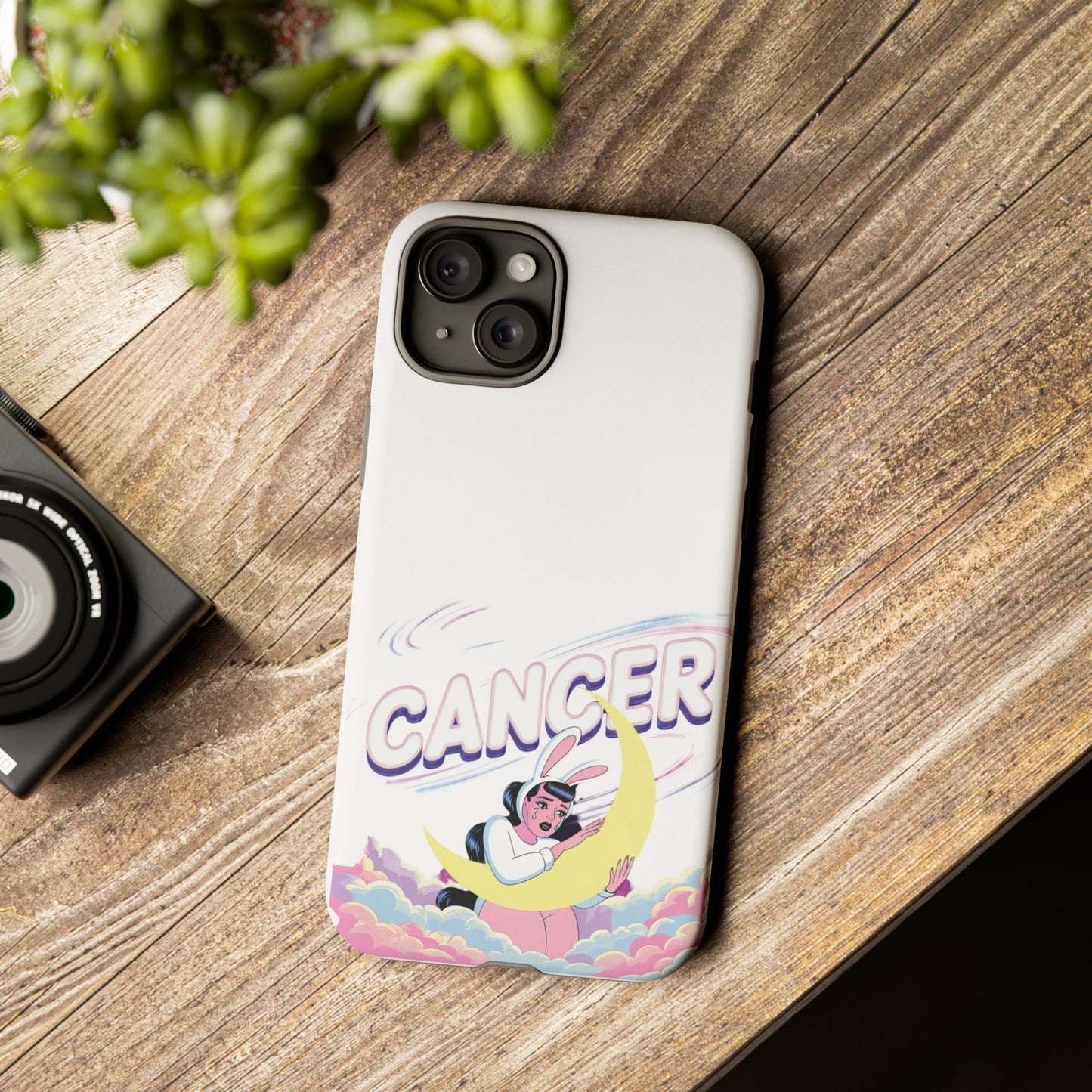 “Cancer” Zodiac Phone Case, Cute Cancer Case, Astrology Phone Cover
