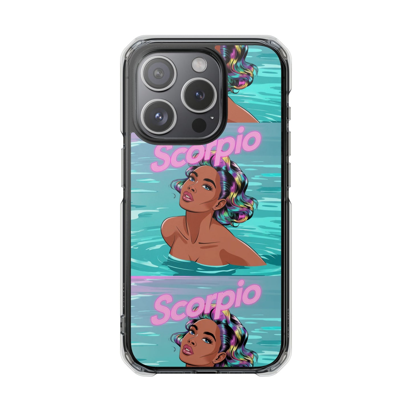Scorpio Zodiac Clear MagSafe Phone Cases, Horoscope Cases