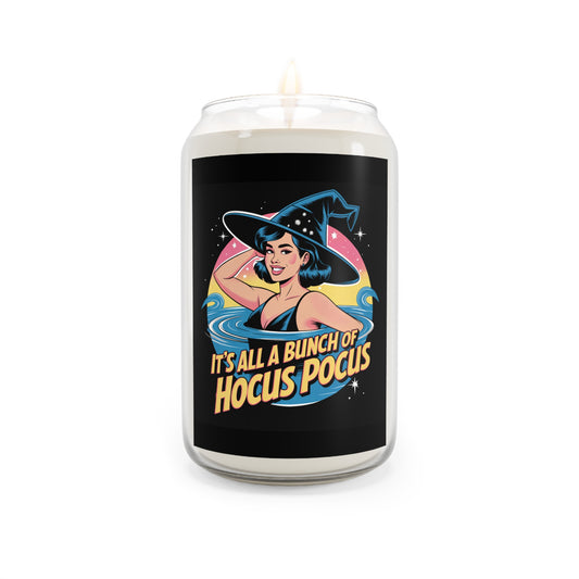 Hocus Pocus Scented Soy Candle, Halloween Decor, Witchy Gift, Home Fragrance