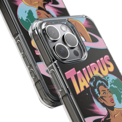 Taurus Phone Case, MagSafe Astrological Impact Case, Zodiac Sign Cover