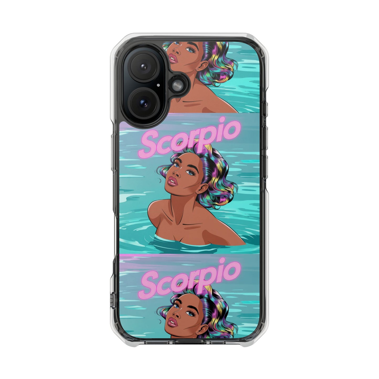 Scorpio Zodiac Clear MagSafe Phone Cases, Horoscope Cases