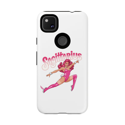 “Sagittarius” phone case Pink Dollar Bill Woman Bunny Costume
