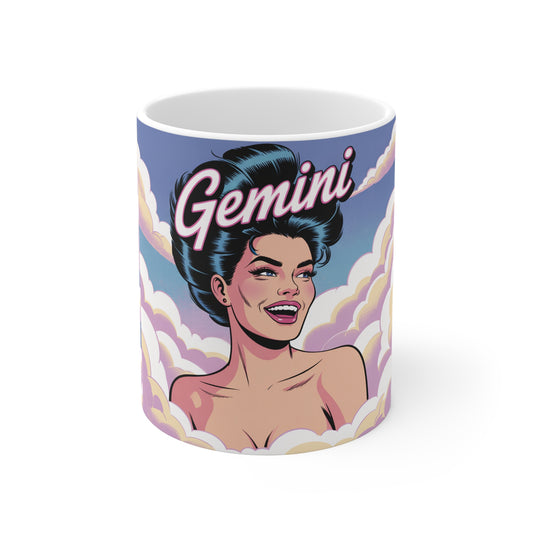 Gemini Mug | Astrology Coffee Cup, Zodiac mug