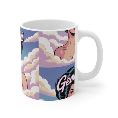 Gemini Mug | Astrology Coffee Cup, Zodiac mug