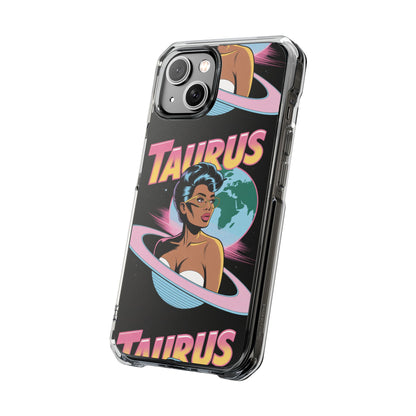 Taurus Phone Case, MagSafe Astrological Impact Case, Zodiac Sign Cover